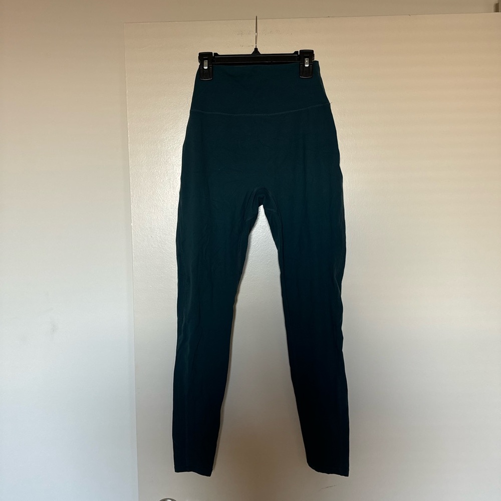 Buffbunny legacy leggings - secret garden dark teal